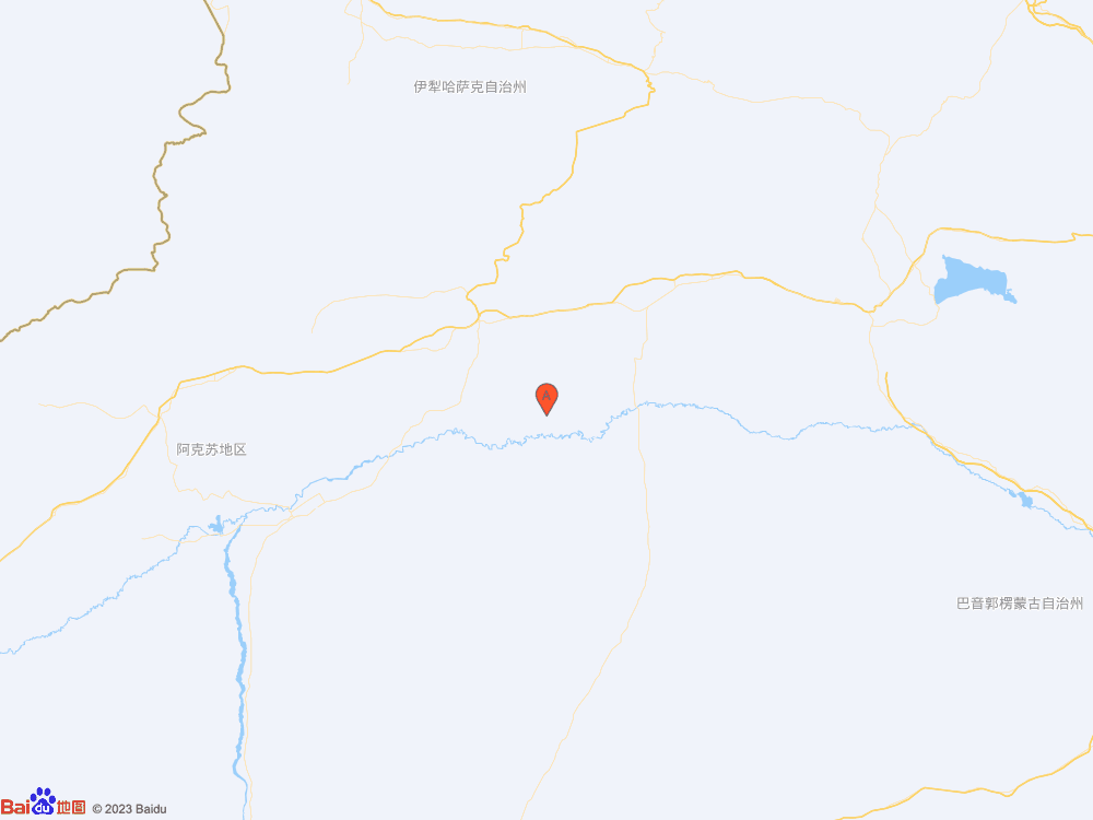 新疆阿克苏地区库车市发生3.1级地震