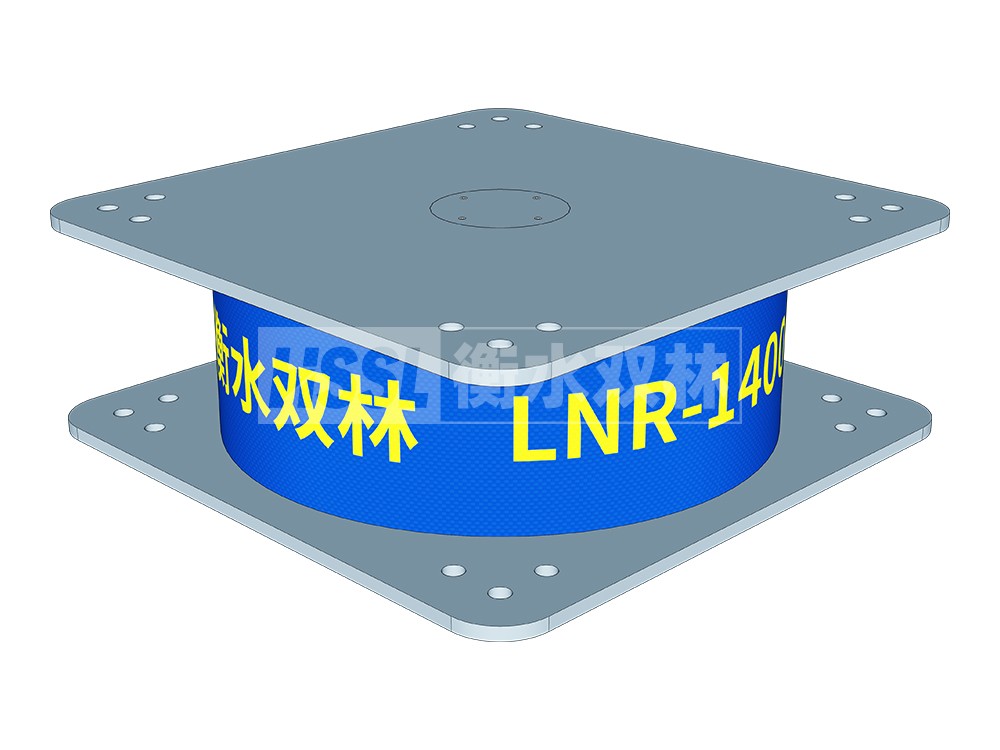 建筑水平力分散型橡胶隔震支座 LRB400成品铅芯橡胶隔震支座 建筑隔振橡胶隔震支座
